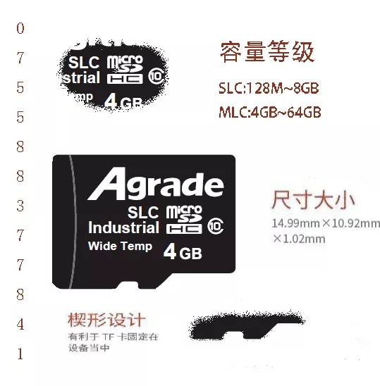 Agrade睿達工業(yè)級TF卡