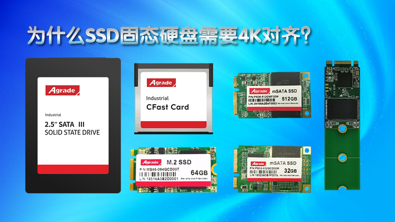 Agrade帶你更加了解固態硬盤的4K